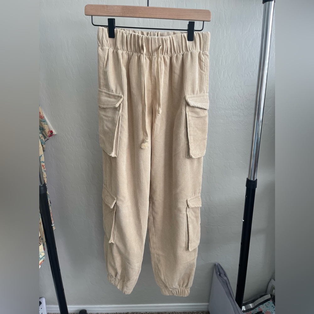 F21 Corduroy-Style Joggers - Women’s XS